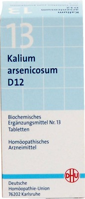 DHU Schüssler-Salz Nr. 13 Kalium arsenicosum D 12 Tabletten 200 St Tabletten