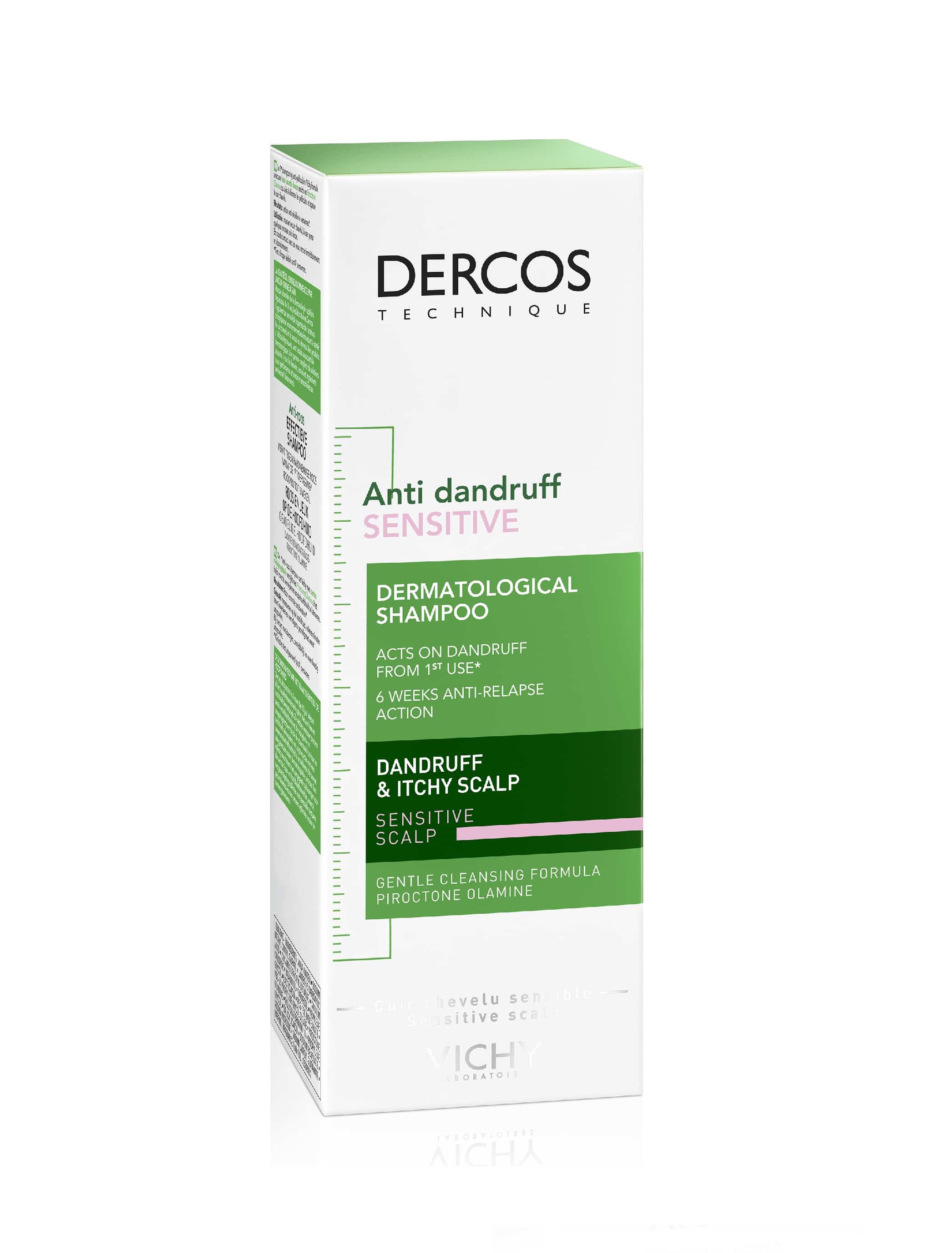 VICHY DERCOS Anti-Schuppen sensitive Shampoo  200 ml Shampoo