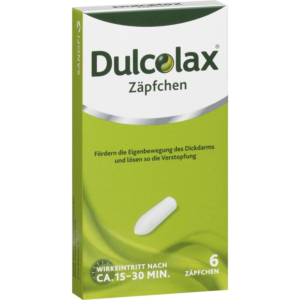 Dulcolax Zäpfchen - Abführmittel bei Verstopfung  6 St Suppositorien