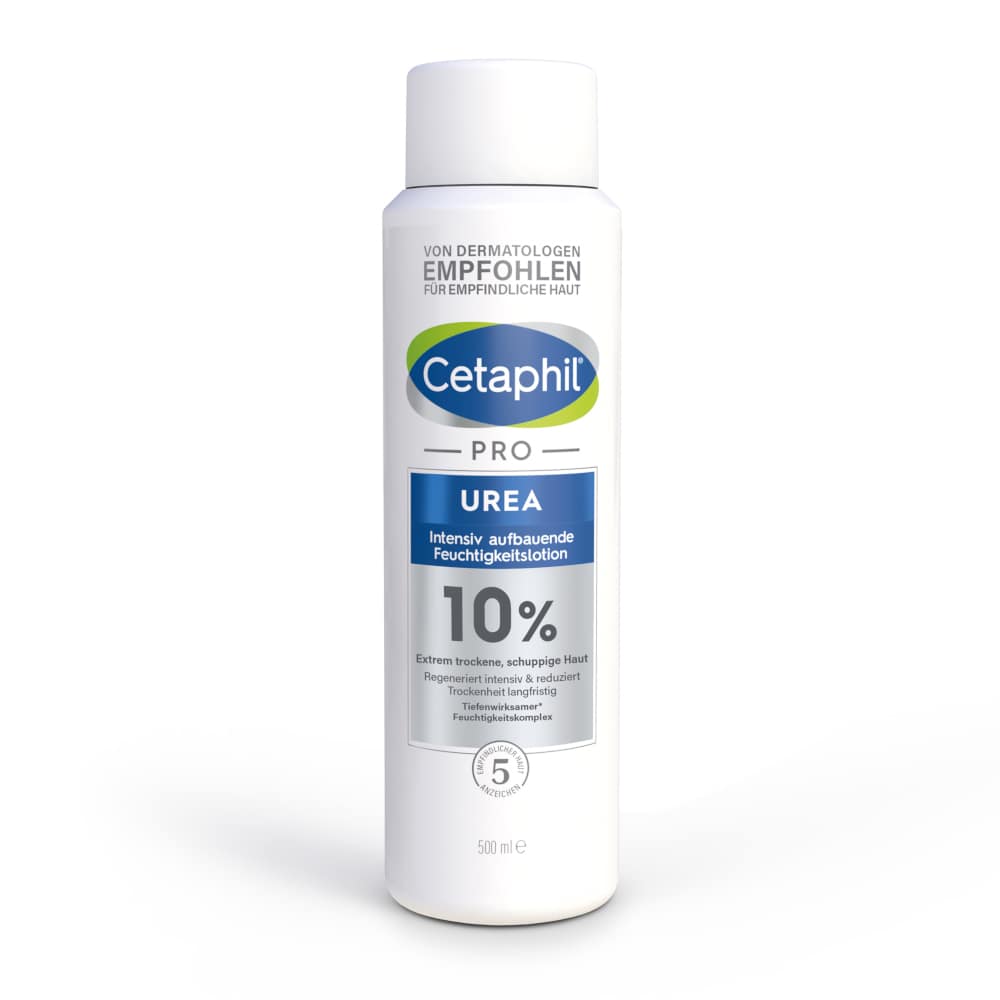 Cetaphil PRO UREA 10% Intensiv aufbauende Feuchtigkeitslotion 500 ml Lotion