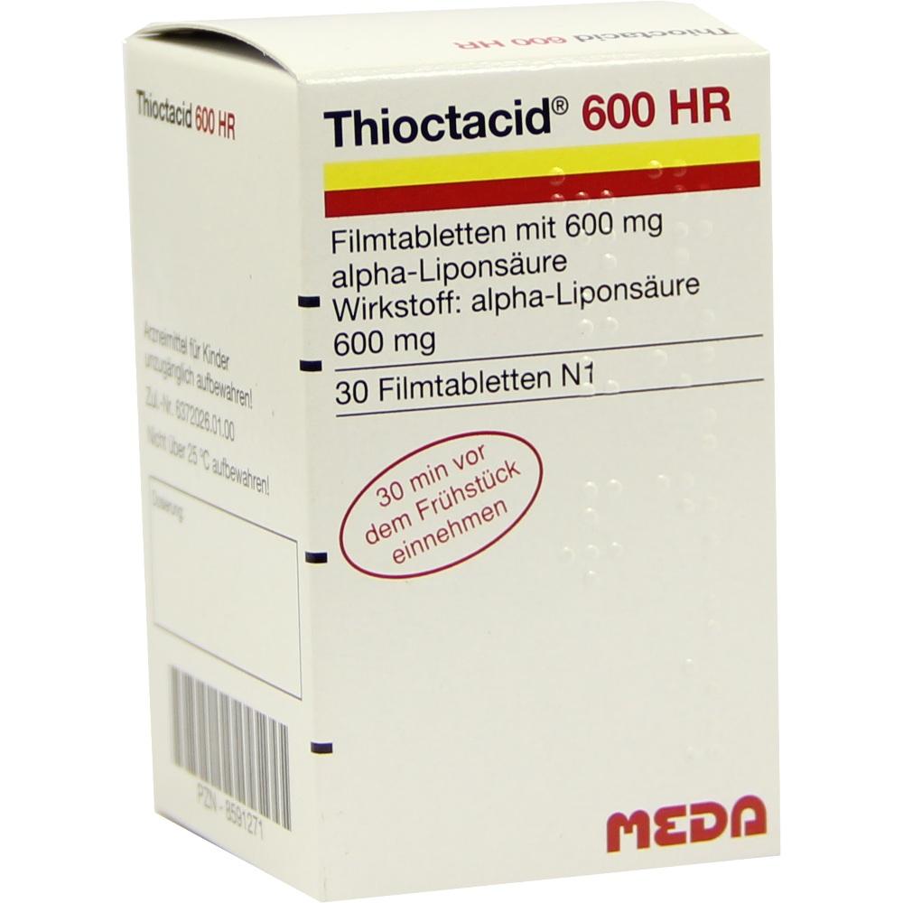 Thioctacid 600 HR 30 St Filmtabletten