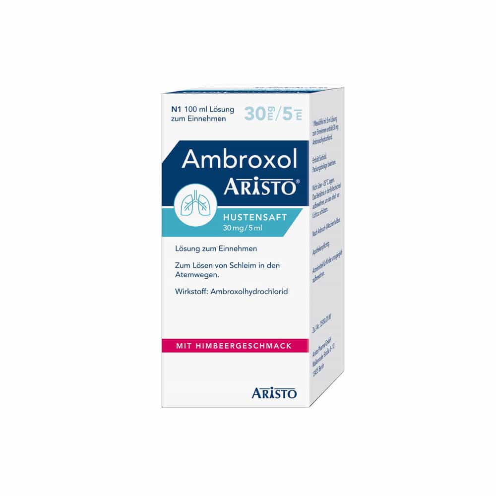 Ambroxol Aristo Hustensaft 30mg/5ml 100 ml Lösung zum Einnehmen