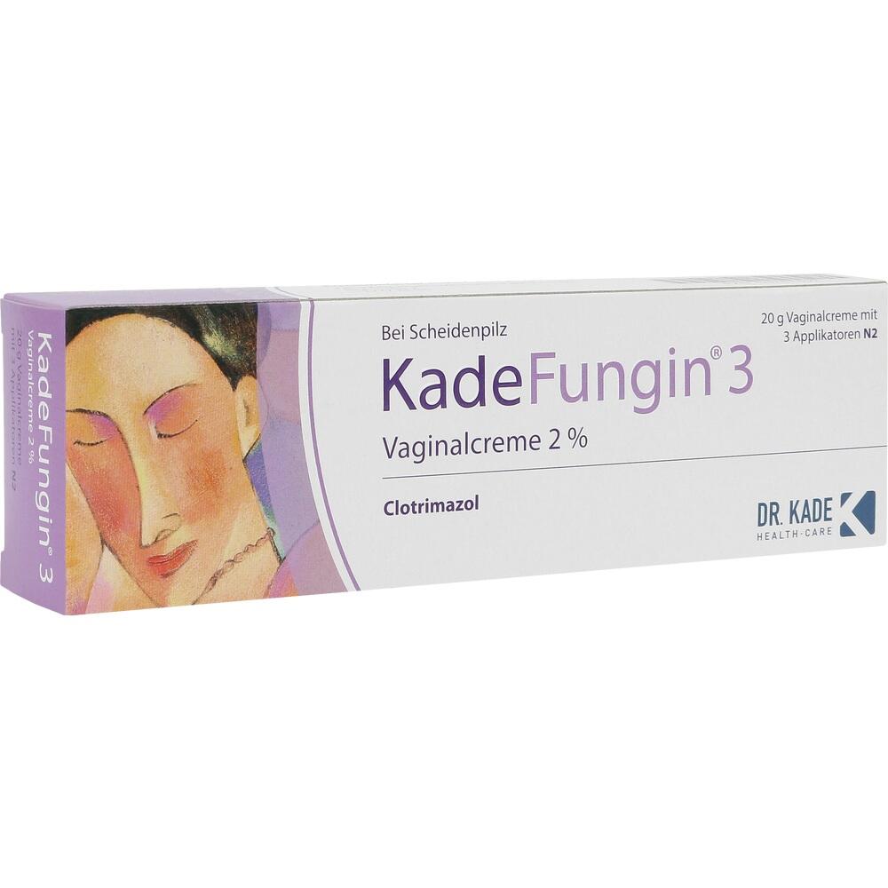 KadeFungin 3 bei Scheidenpilz Vaginalcreme 20 g Vaginalcreme