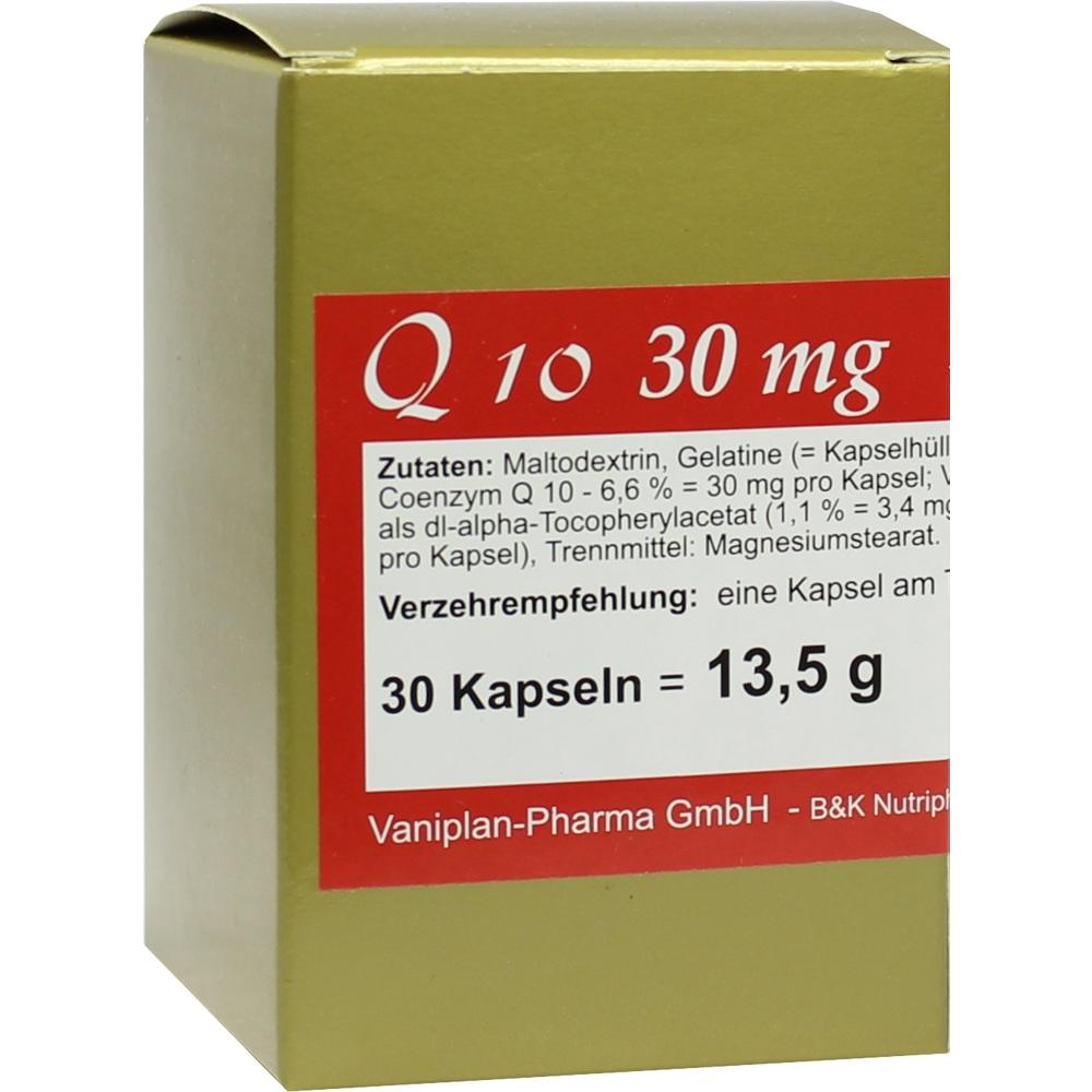 Q10 30 mg Kapseln 30 St Kapseln