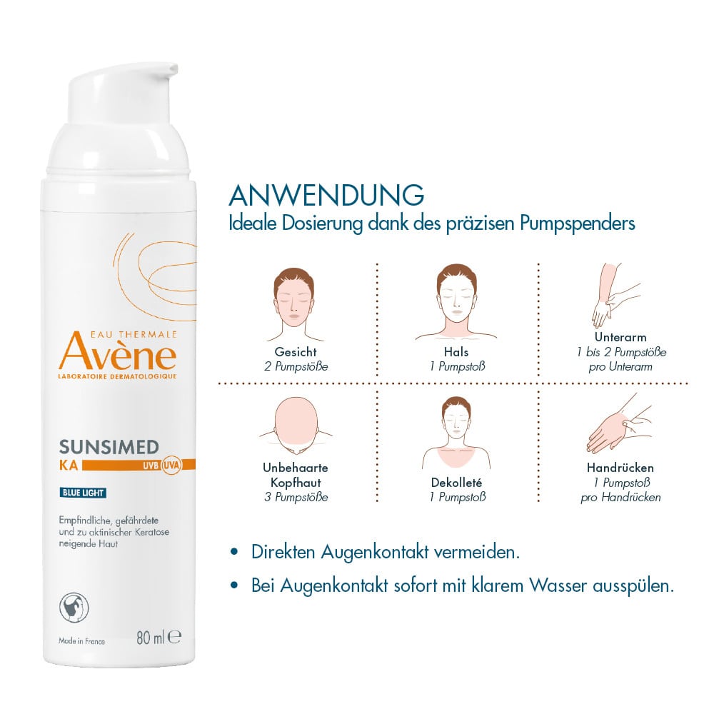Avène SUNSIMED KA BLUE LIGHT SPF 50+ 80 ml Emulsion