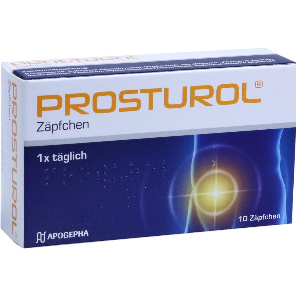 PROSTUROL Zäpfchen 10 St Suppositorien