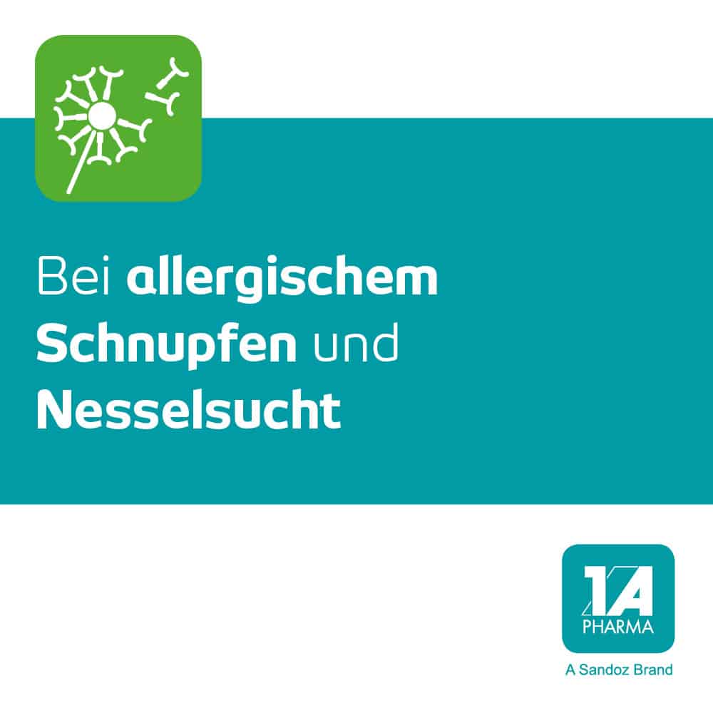 Levocetirizin-1a Pharma 5 mg  20 St Filmtabletten