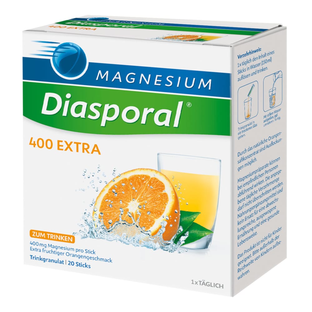 MAGNESIUM Diasporal 400 EXTRA 20 St Granulat