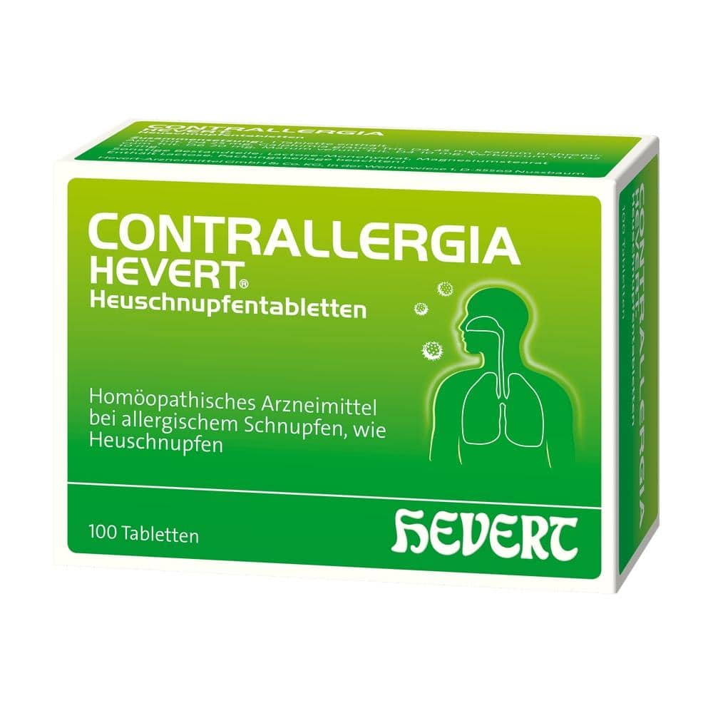 CONTRALLERGIA HEVERT Heuschnupfentabletten 100 St Tabletten