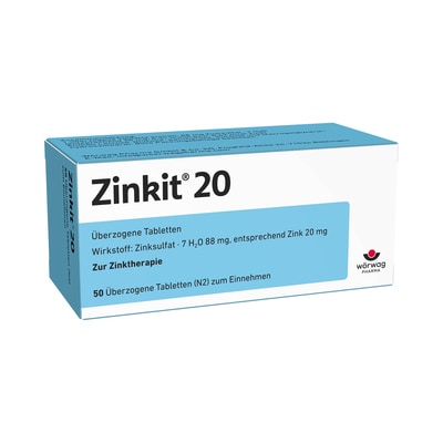 Zinkit 20 50 St Überzogene Tabletten