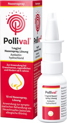 Pollival 1 mg/ml Nasenspray, Lösung  10 ml Nasenspray