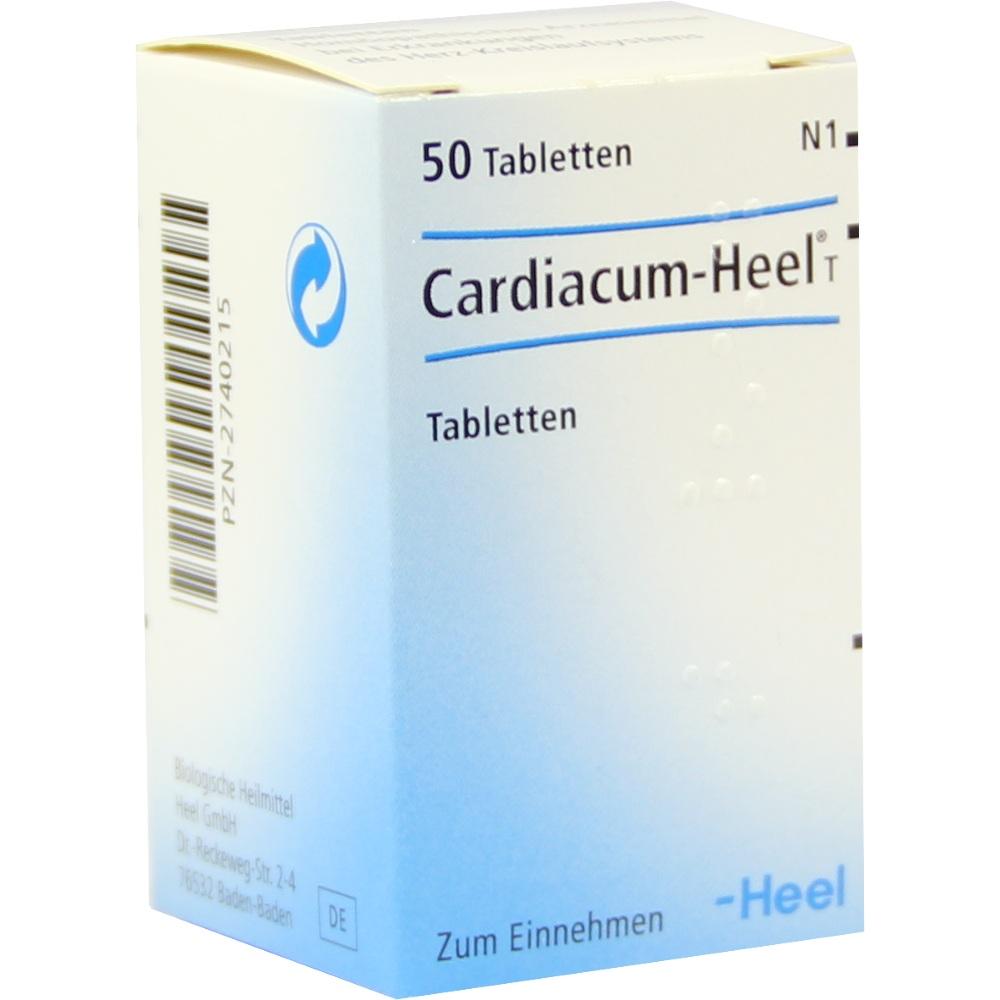 CARDIACUM Heel T Tabletten 50 St Tabletten