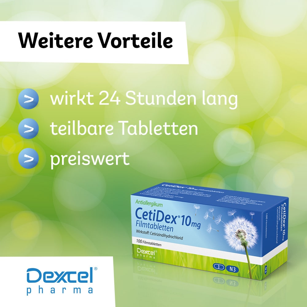 CetiDex 10mg 20 St Filmtabletten