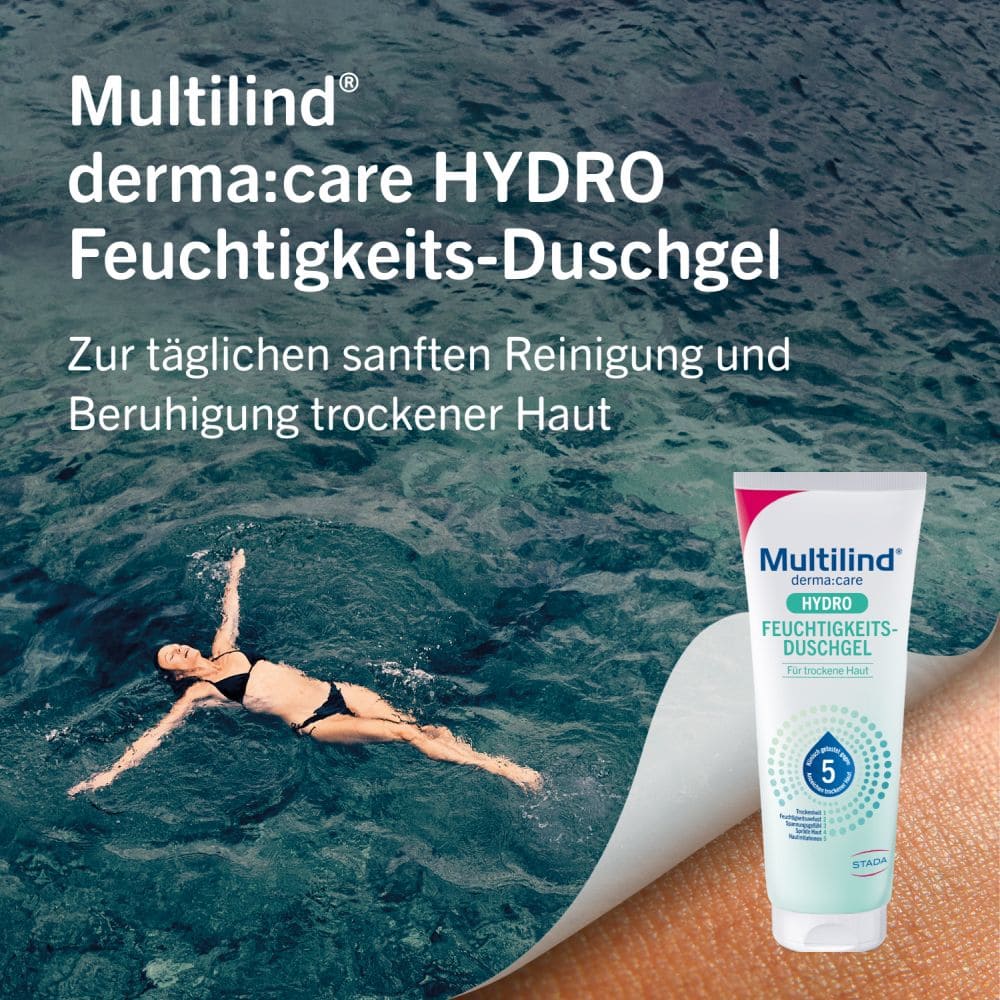 Multilind derma:care HYDRO FEUCHTIGKEITSDUSCHGEL 250 ml Duschgel Multilind derma:care HYDRO FEUCHTIGKEITSDUSCHGEL 250 ml Duschgel