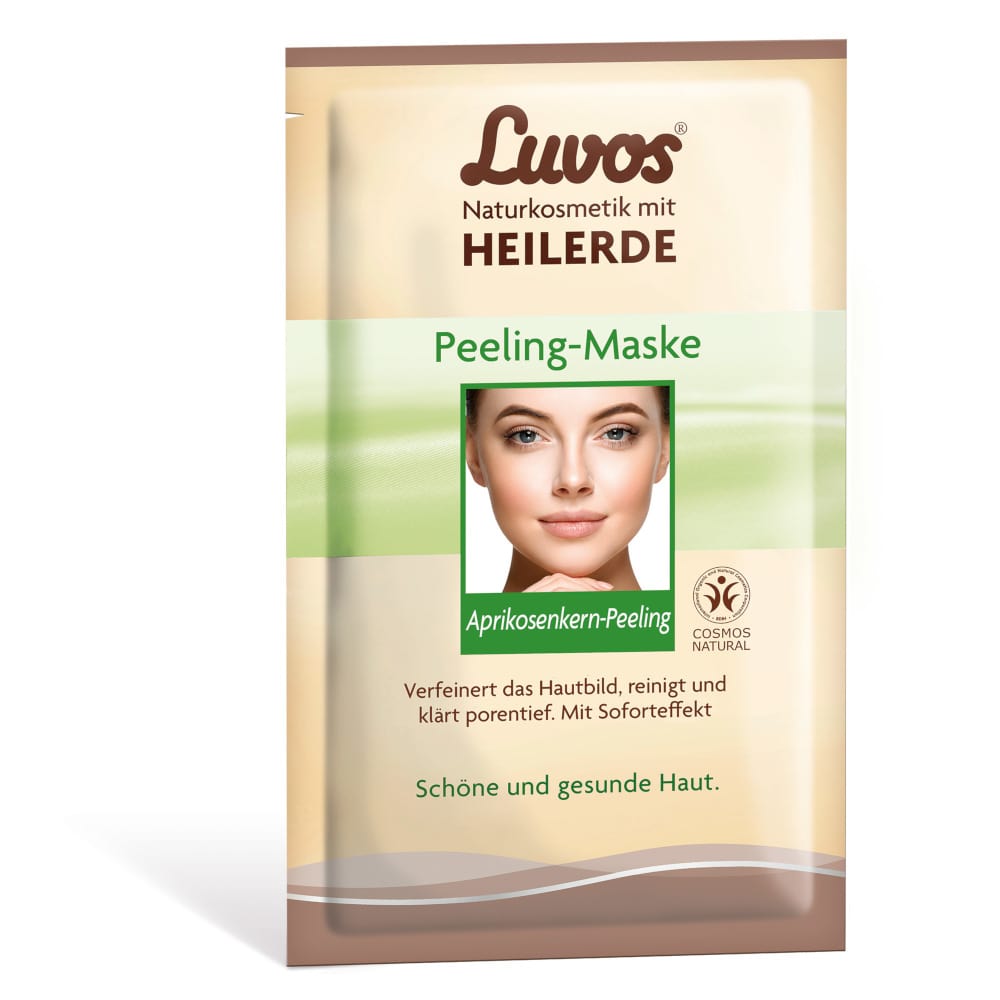 Luvos HEILERDE Peeling-Maske Naturkosmetik 2X7.5 ml Gesichtsmaske