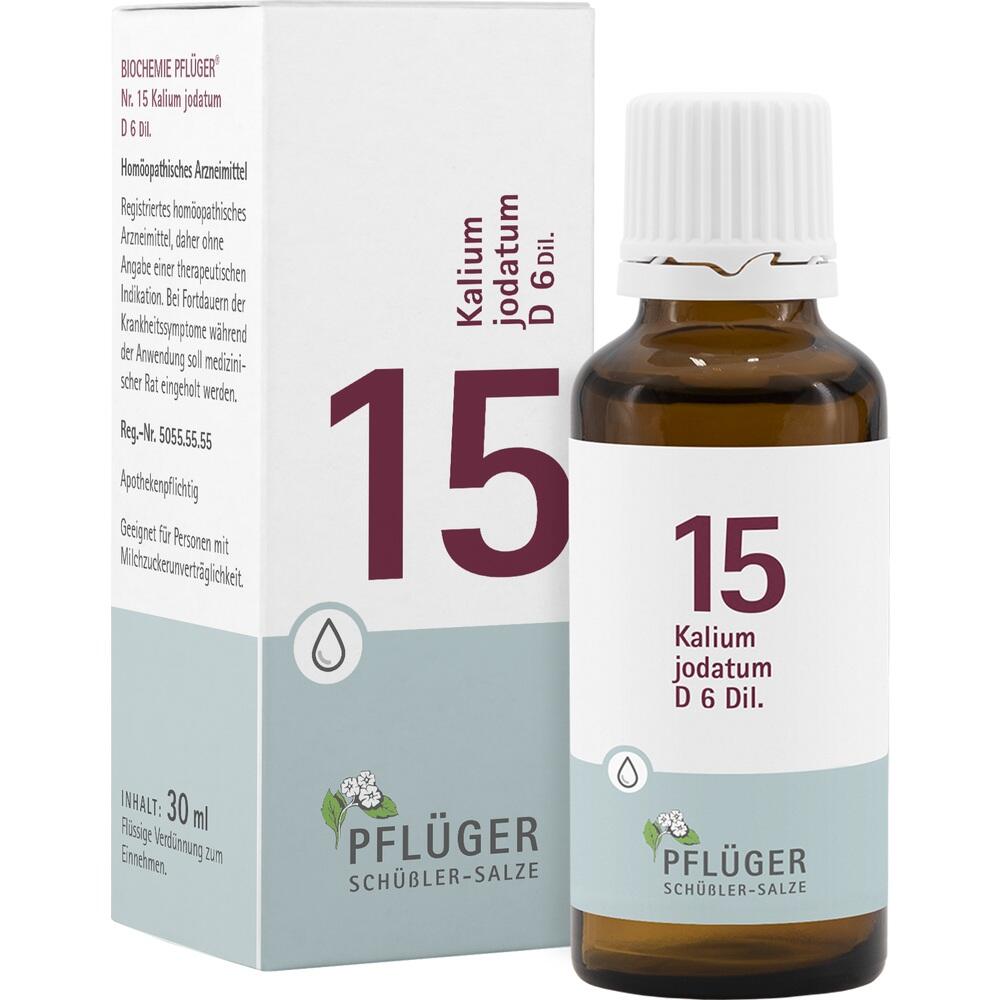 Schüßler-Salz Nr. 15 Kalium jodatum D6 30 ml Tropfen
