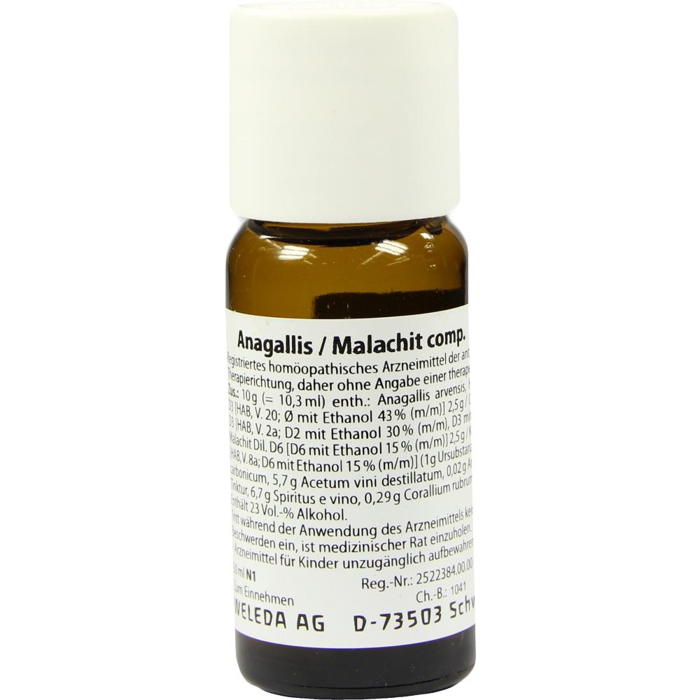 WELEDA ANAGALLIS/MALACHIT comp.Dilution 50 ml Mischung