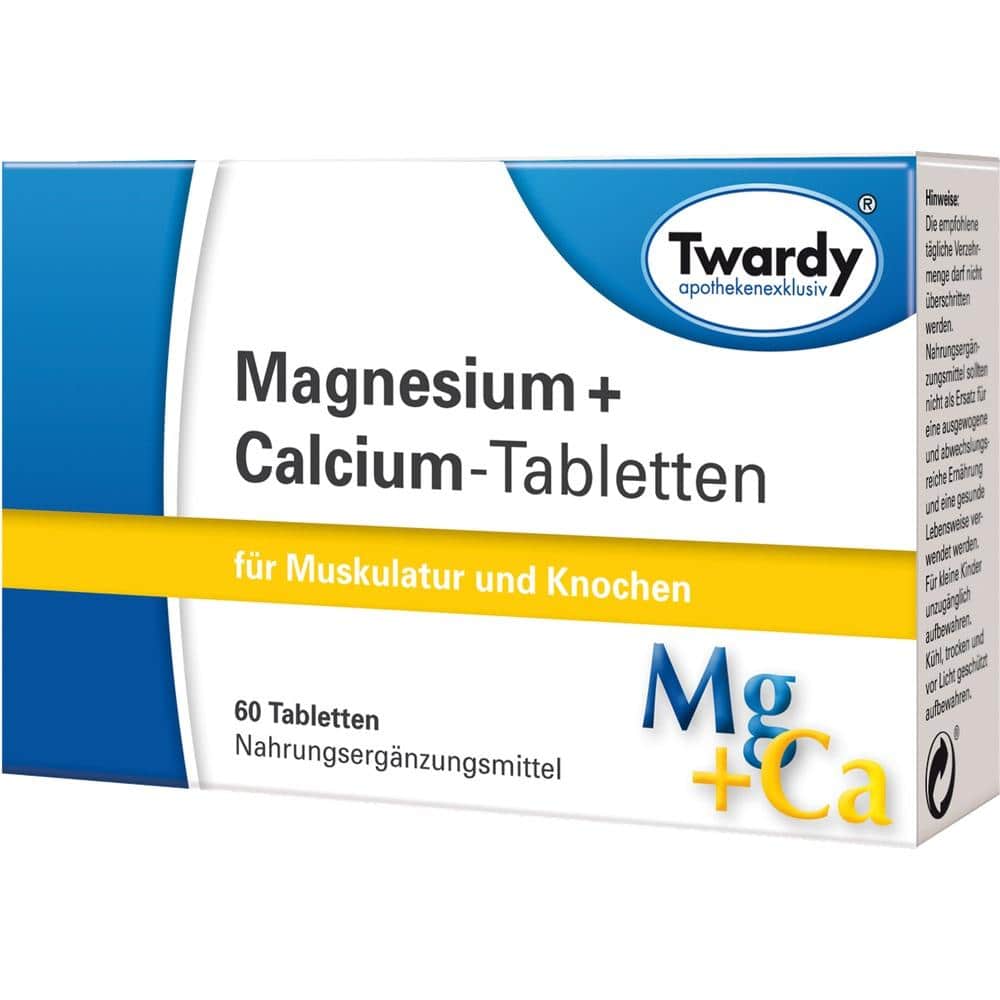 MAGNESIUM+CALCIUM Tabletten 60 St Tabletten