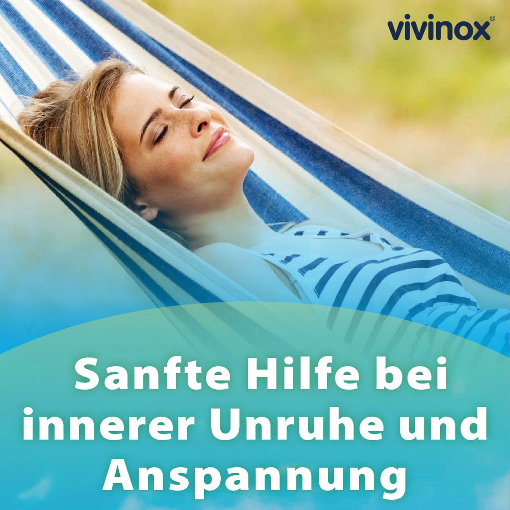 Vivinox Nervenruhe Beruhigungsdragees bei Unruhe und Einschlafstörungen 100 St Überzogene Tabletten