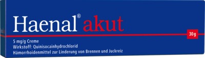 Haenal akut 30 g Creme
