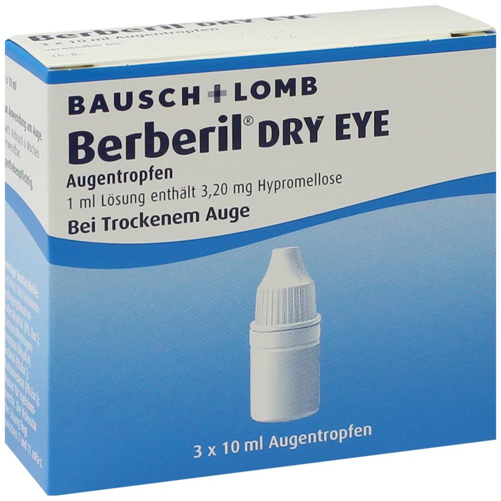 Berberil Dry Eye 3X10 ml Augentropfen