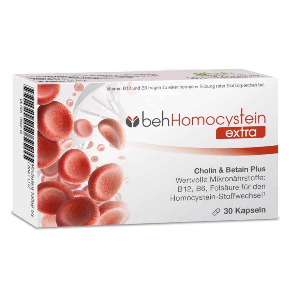 beh Homocystein extra 30 St Kapseln