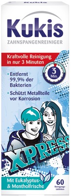 KUKIS Zahnspangenreiniger 2X30 St