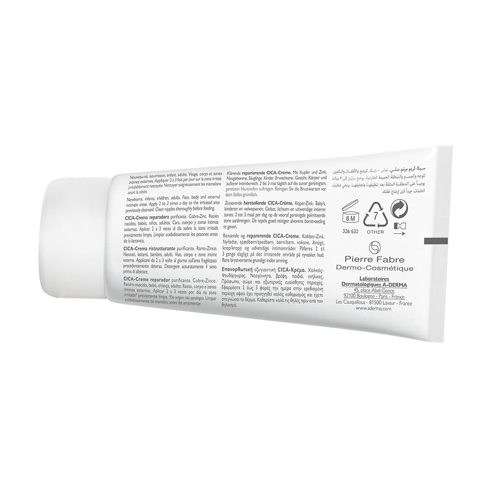 A-DERMA DERMALIBOUR Reparierende CICA-Creme  100 ml Creme