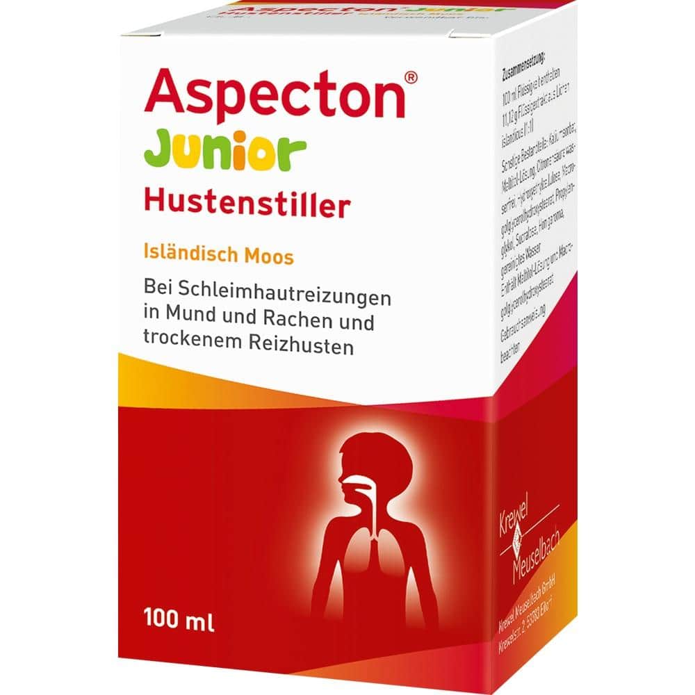 ASPECTON Junior Hustenstiller Isländisch Moos Saft 100 ml Saft