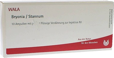 WALA Bryonia/Stannum Ampullen 10X1 ml Ampullen