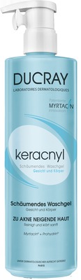 DUCRAY KERACNYL Schäumendes Waschgel 400 ml Gel