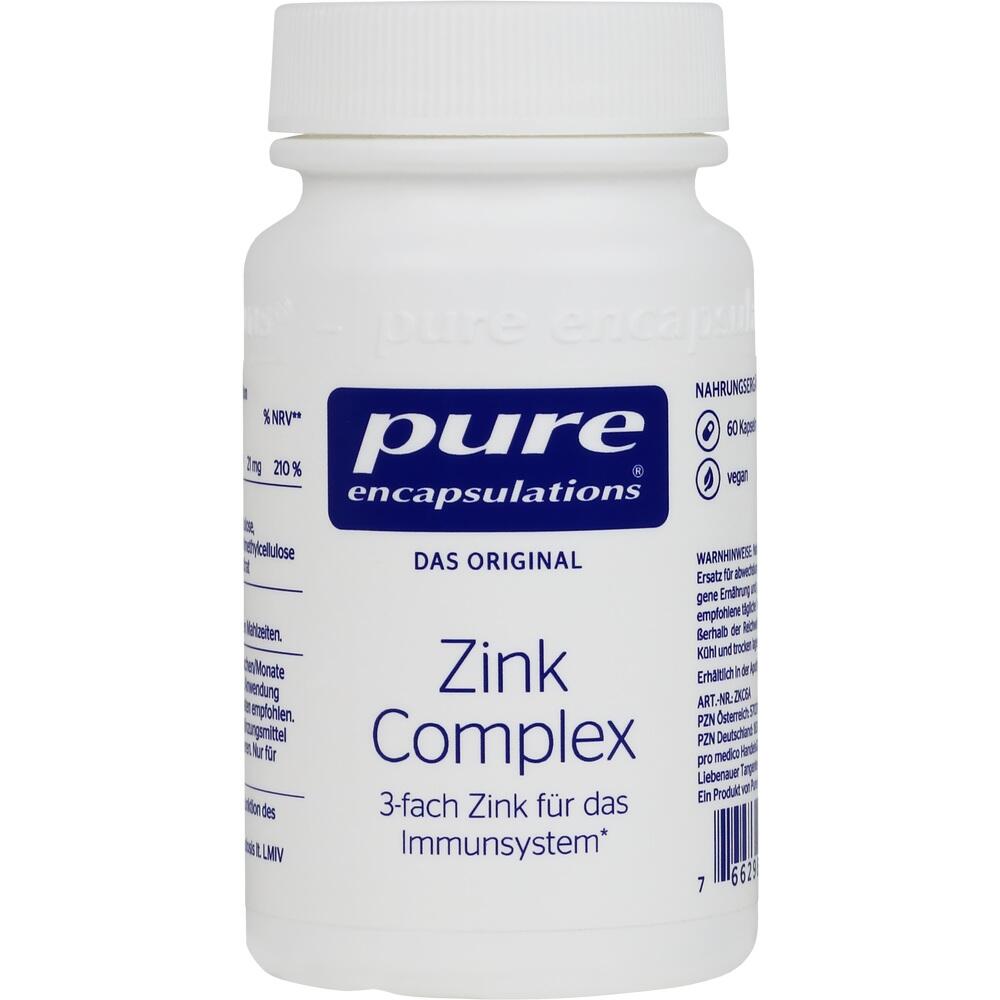 pure encapsulations Zink Complex 60 St Kapseln