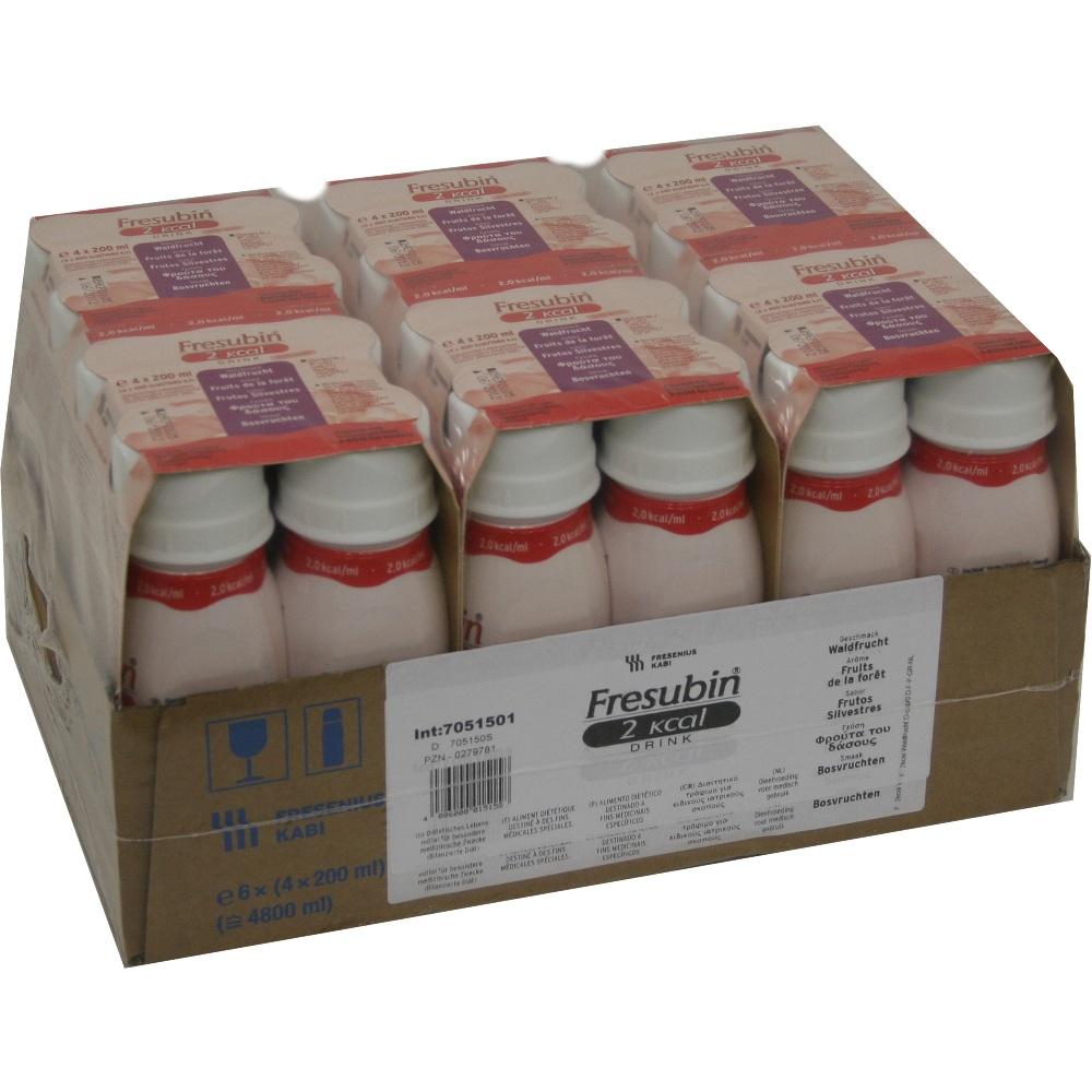 Fresubin 2 kcal Waldfrucht hochkalorische Trinknahrung  24X200 ml Lösung