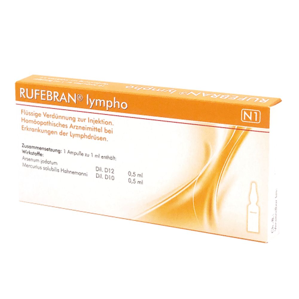 RUFEBRAN lympho Ampullen 10 St Ampullen