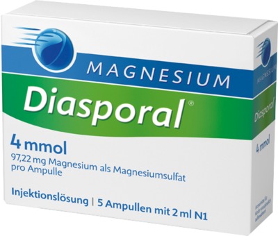 MAGNESIUM Diasporal 4 mmol Ampullen 5X2 ml Ampullen