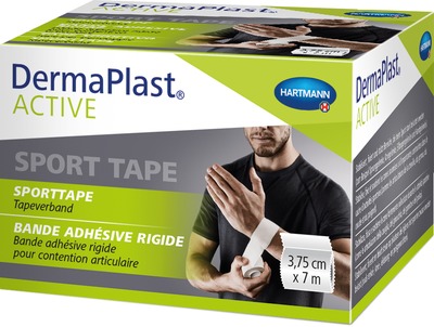 DermaPlast Active Sport Tape 3,75cm x 7m weiß 1 St
