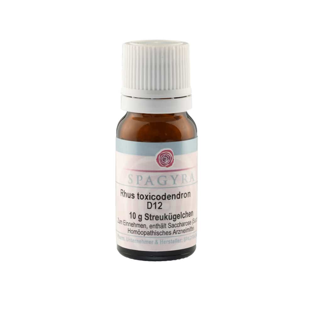 RHUS TOXICODENDRON D 12 Globuli 10 g Globuli