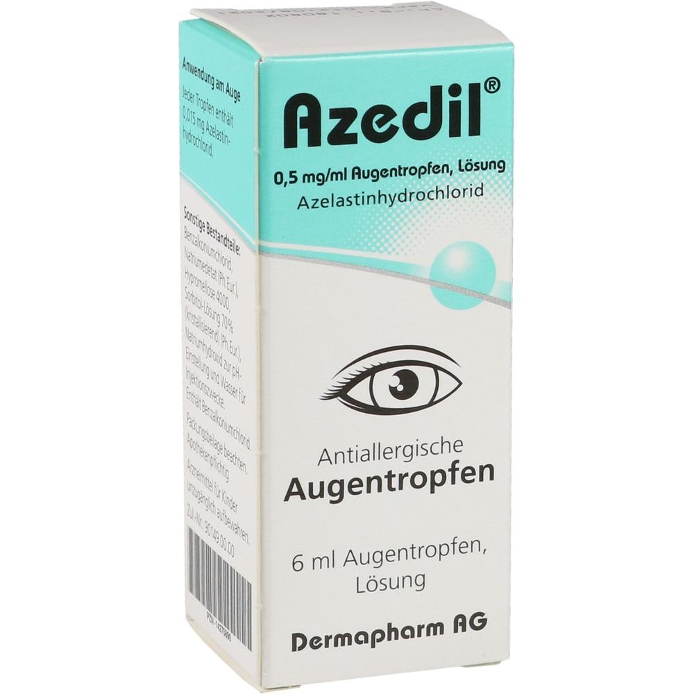Azedil 0,5 mg/ml Augentropfen Lösung 6 ml Augentropfen