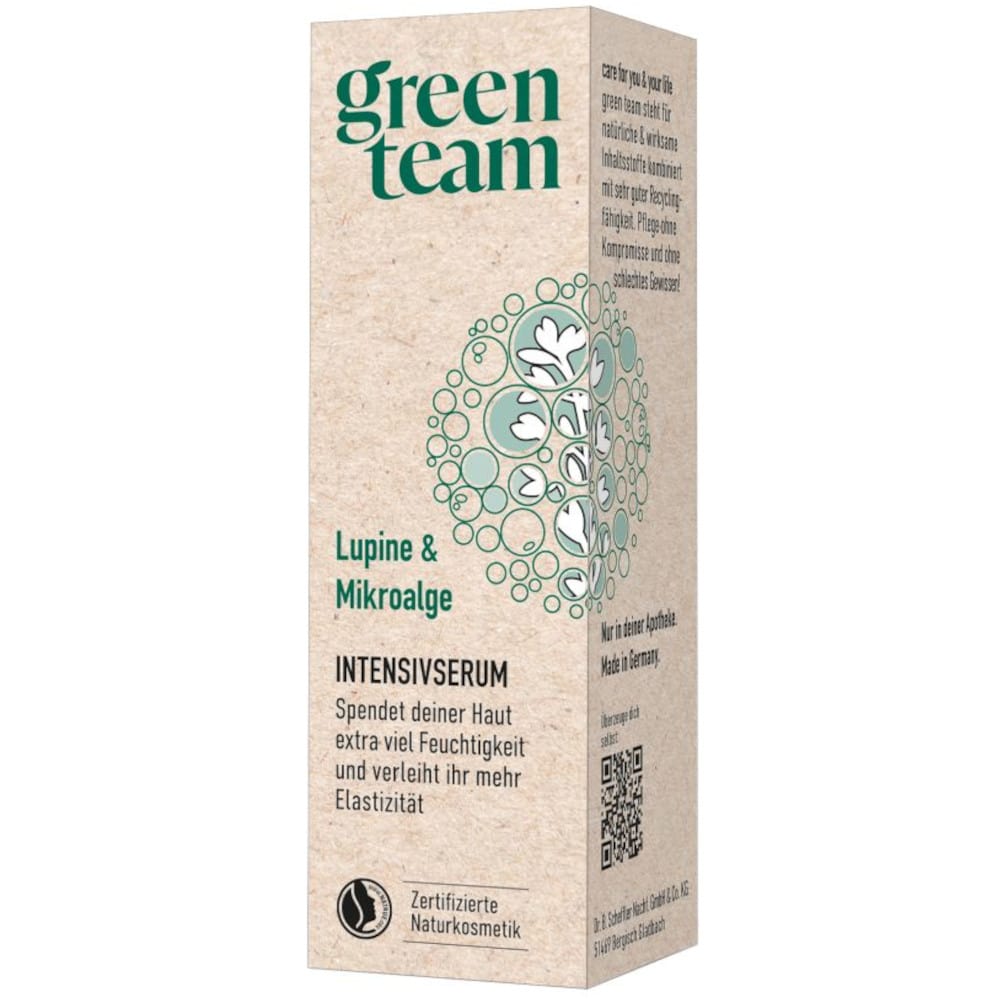 green team  Lupine & Mikroalge INTENSIVSERUM 30 ml Flüssigkeit