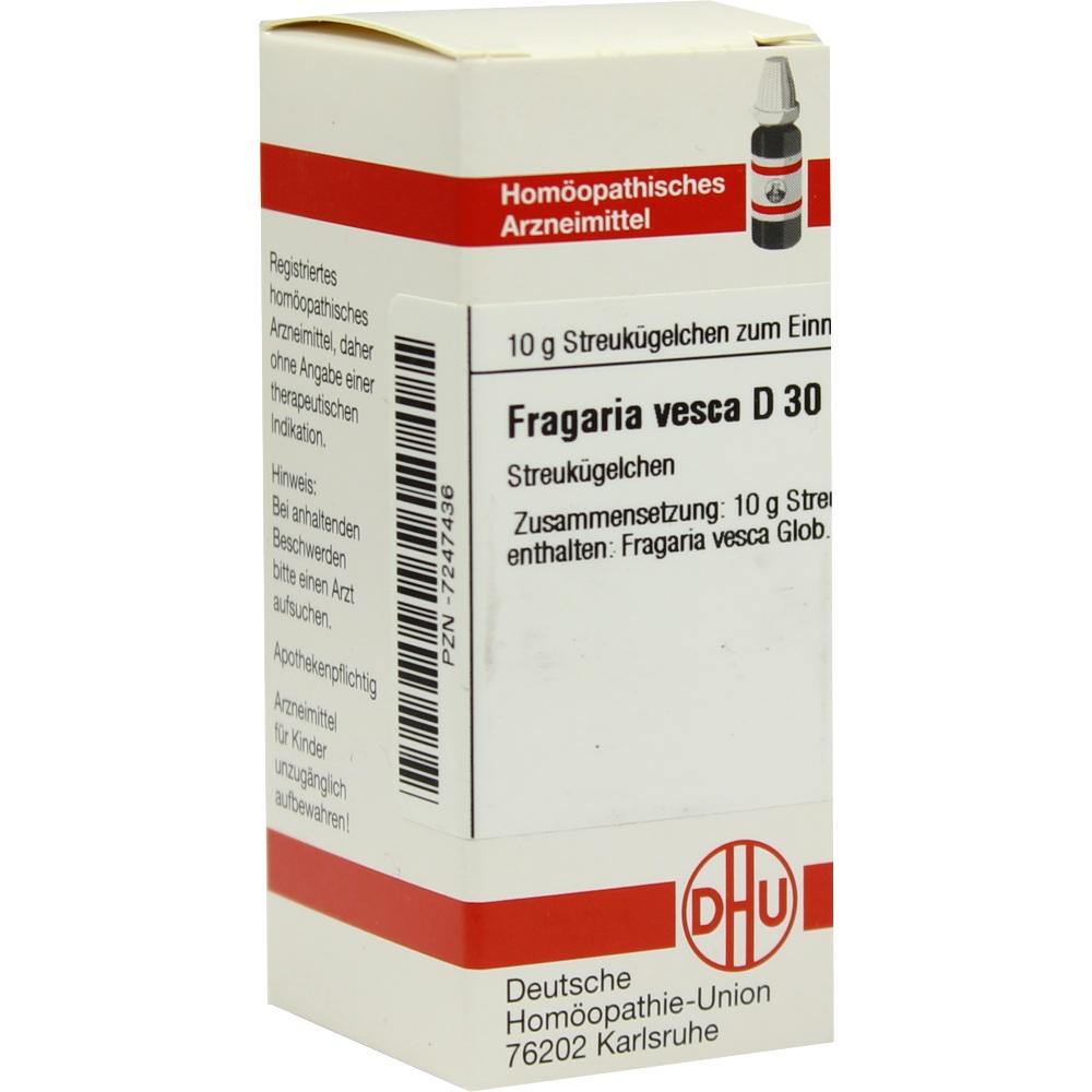 FRAGARIA VESCA D 30 Globuli 10 g Globuli