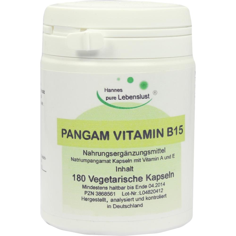 PANGAM Vitamin B15 Vegi Kapseln 180 St Kapseln