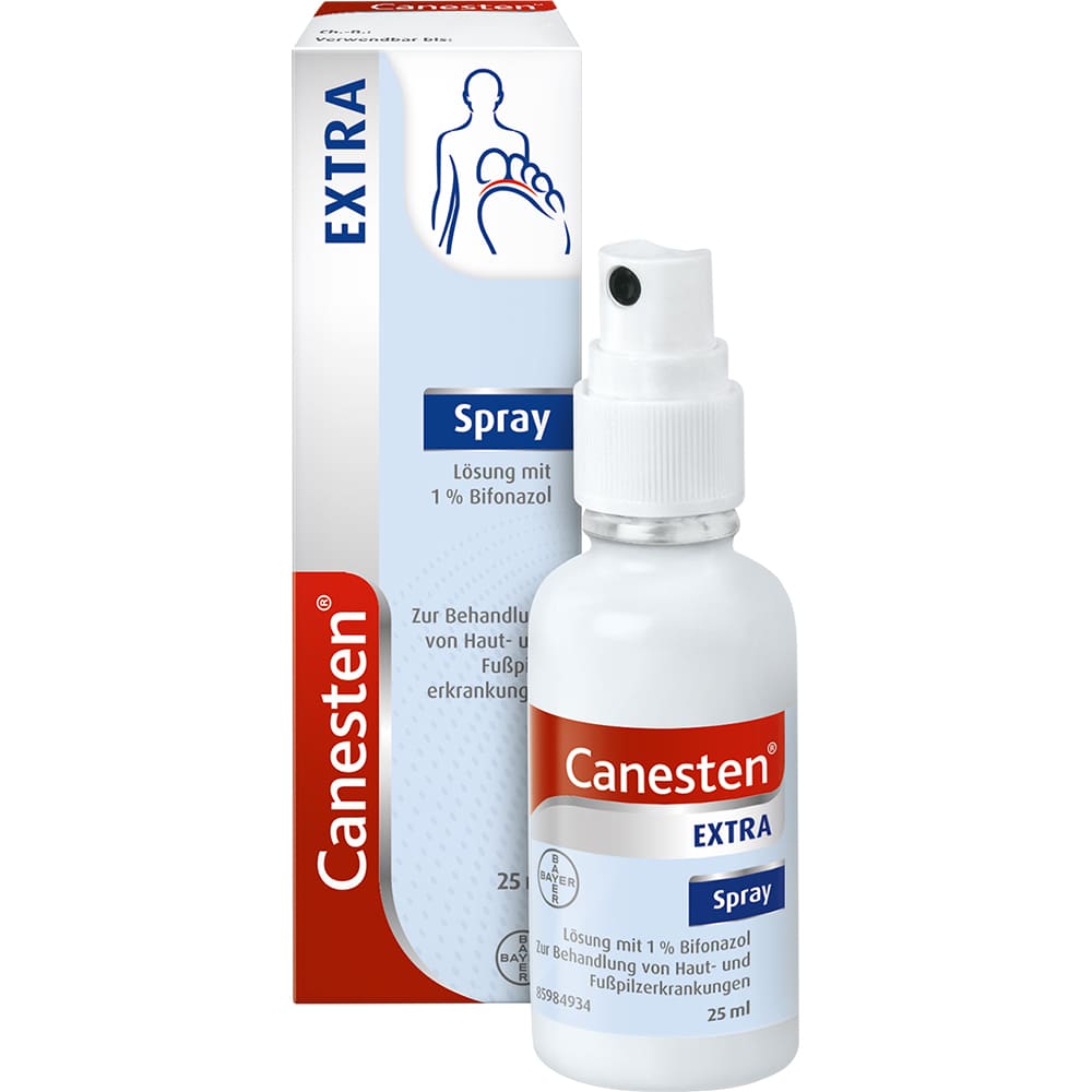 Canesten Extra Spray gegen Pilzerkrankungen der Haut 25 ml Spray
