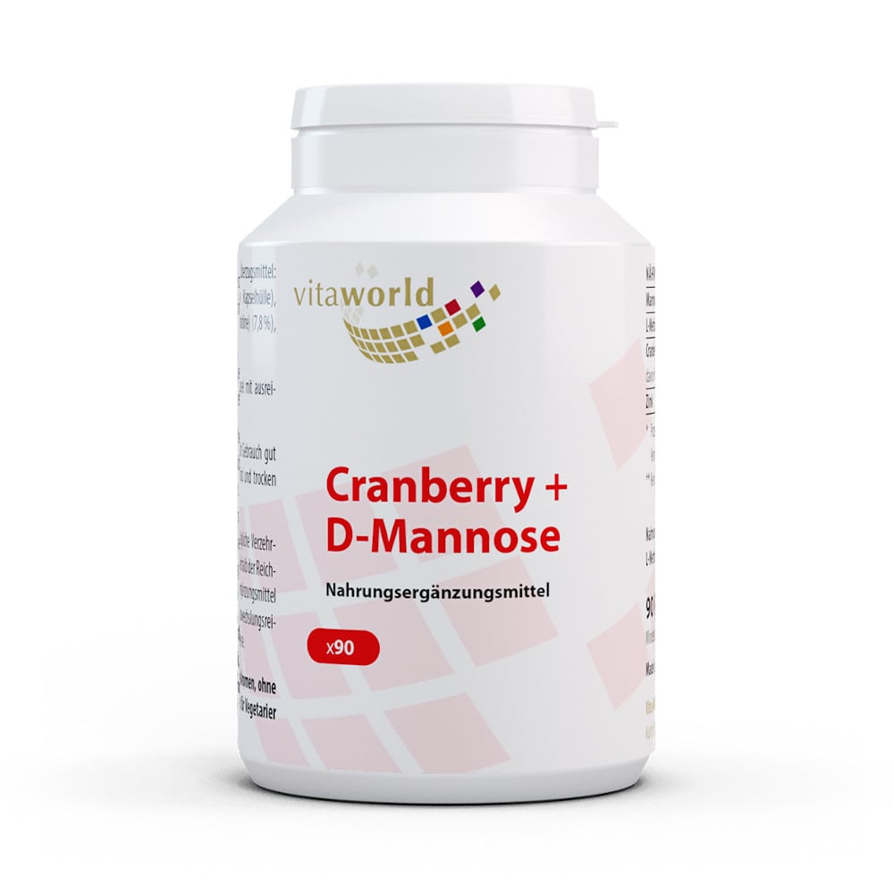 CRANBERRY+D-MANNOSE Kapseln 90 St Kapseln