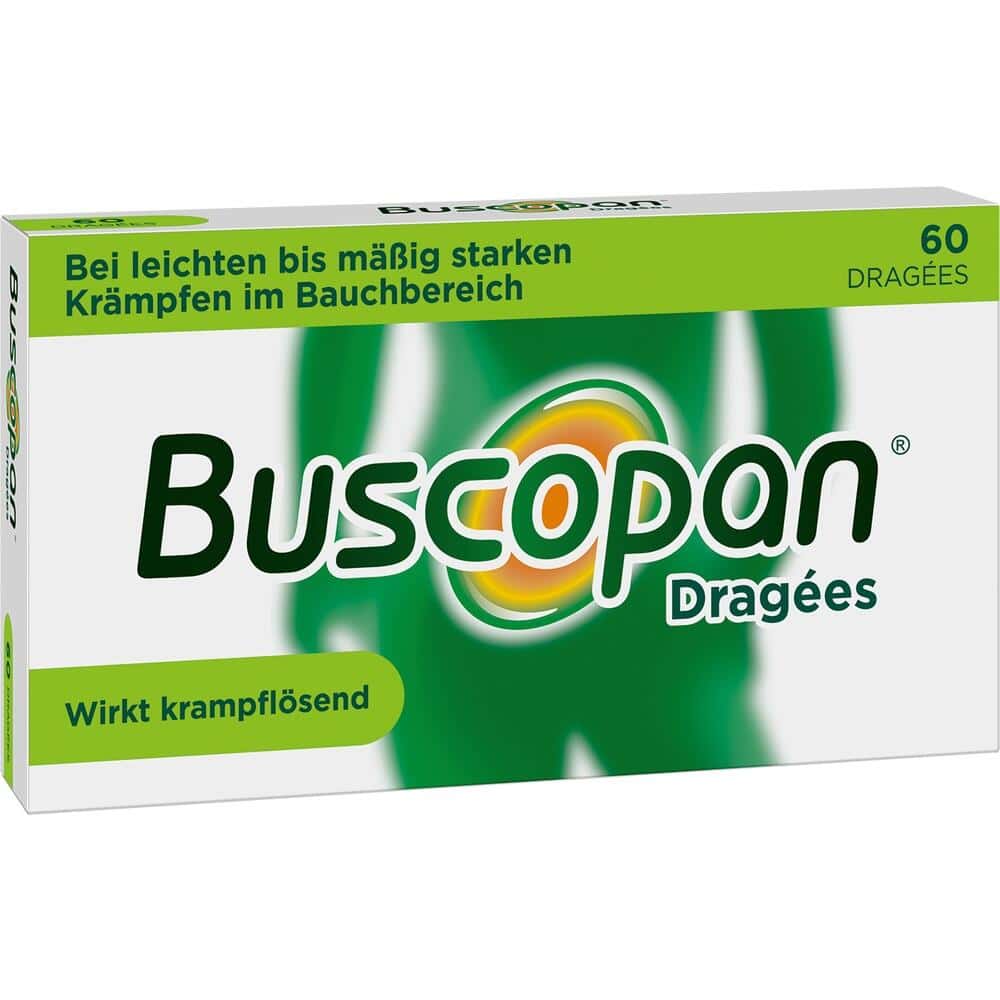 Buscopan Dragees - wirkt krampflösend  60 St Überzogene Tabletten