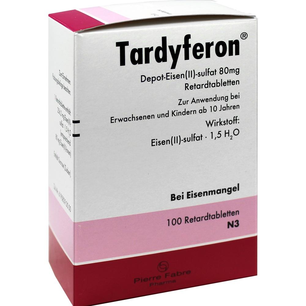 Tardyferon Depot-Eisen(II)-sulfat 80mg 100 St Retard-Tabletten