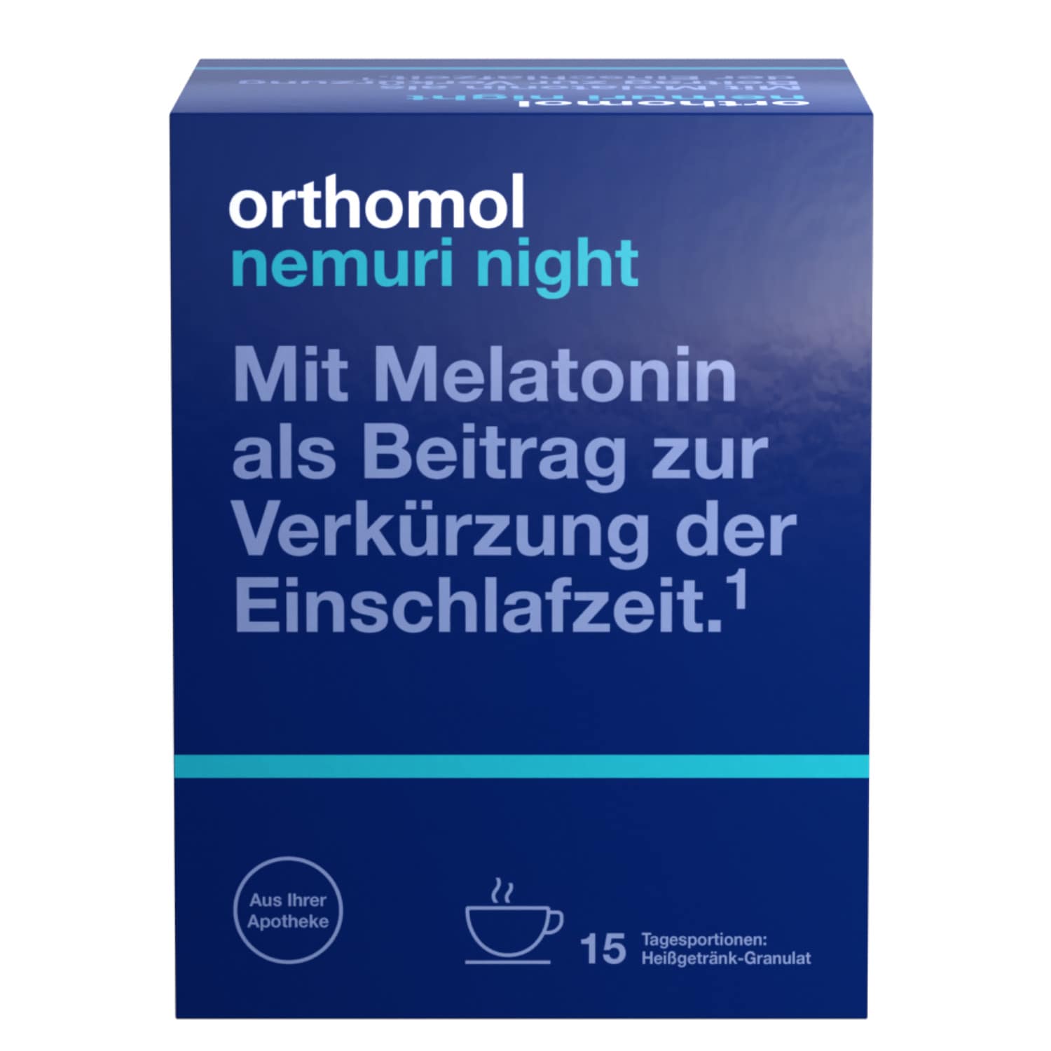 orthomol nemuri night 15X10 g Granulat