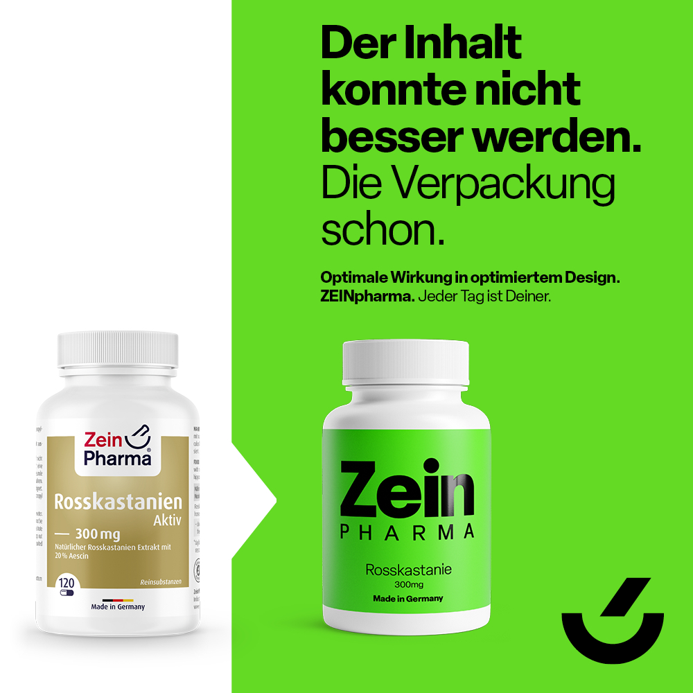 Zein Pharma Rosskastanien Aktiv 300 mg 120 St Kapseln