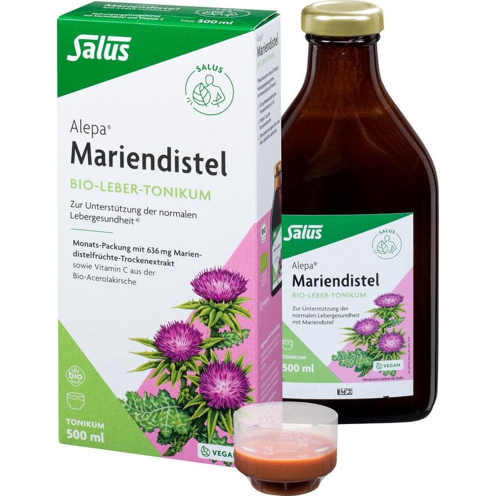 Salus Alepa Mariendistel Bio-Leber-Tonikum 500 ml Tonikum