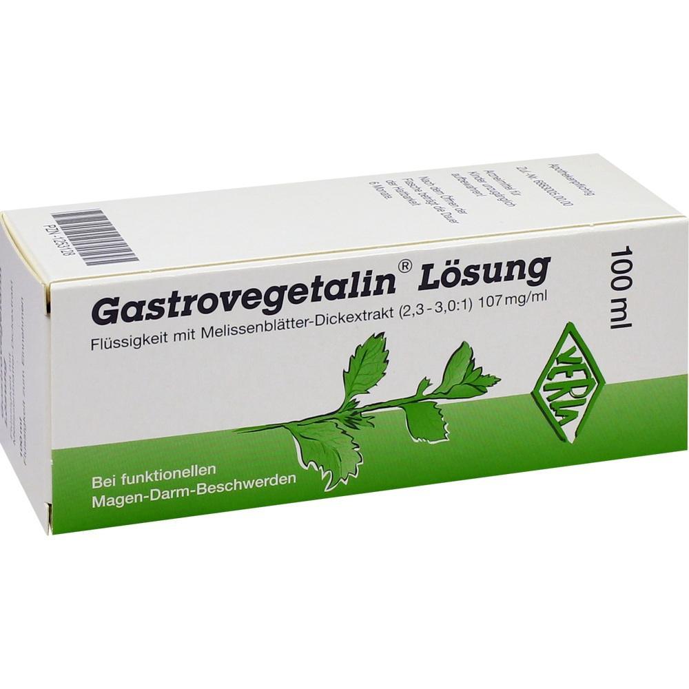 Gastrovegetalin Lösung 100 ml Flüssigkeit