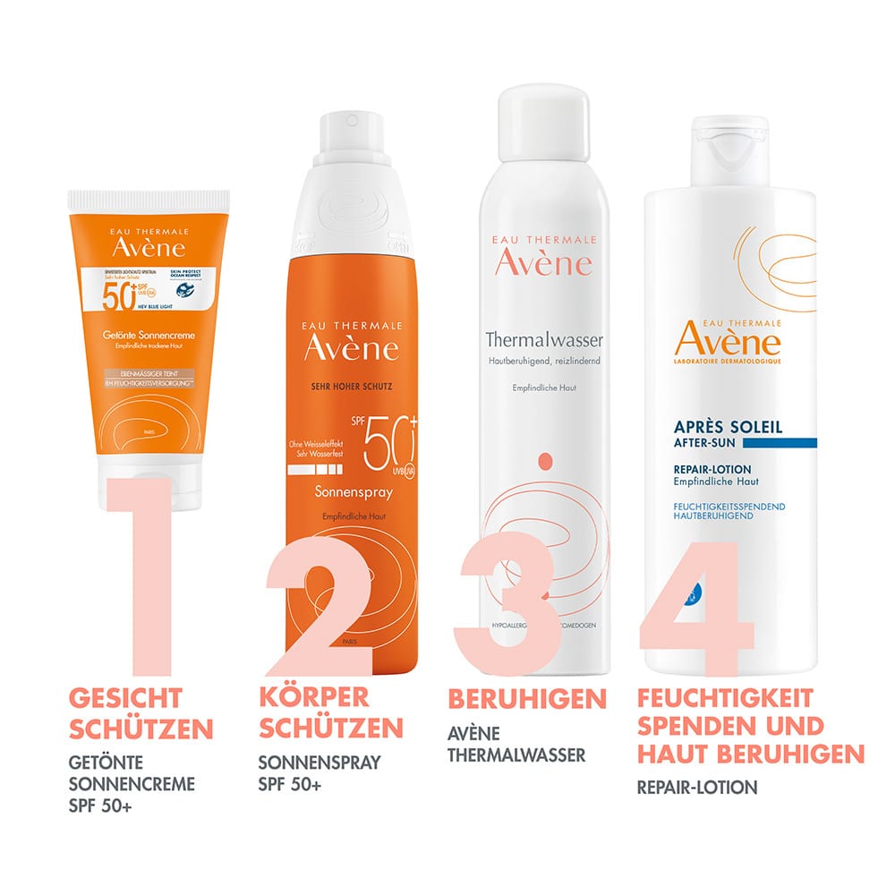 Avéne Getönte Sonnencreme SPF 50+ + 3 € sparen* 50 ml Creme